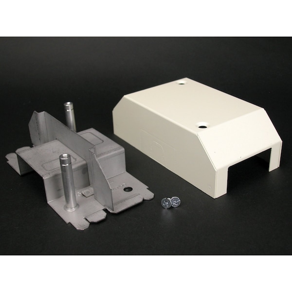 Wiremold Bridge Fitting, Ivory, Steel V2475D Zoro