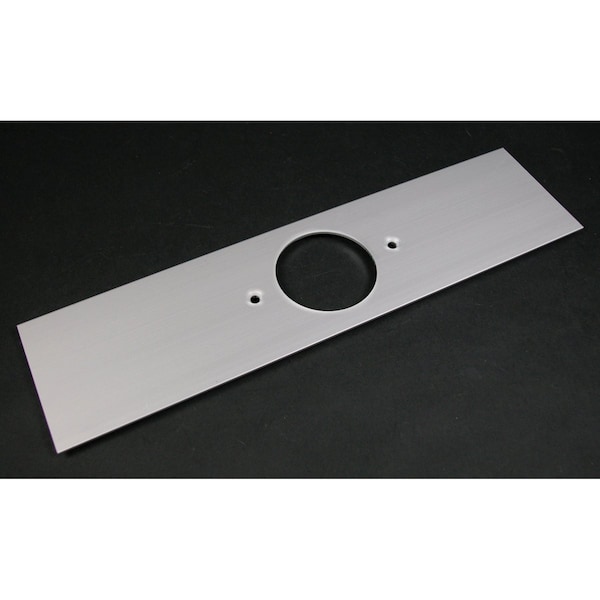 Wiremold Single Cover Plate, Gray, Aluminum ALA-F - main