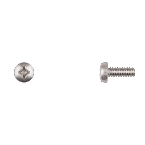 Disco M6-1.00 x 16 mm Phillips Pan Machine Screw, 18-8 Stainless Steel 12831PK - main