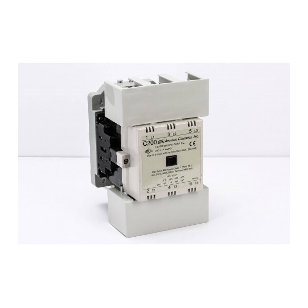 Noark Contactor, 460V, 2No+2Nc Aux C200.322-460 - main