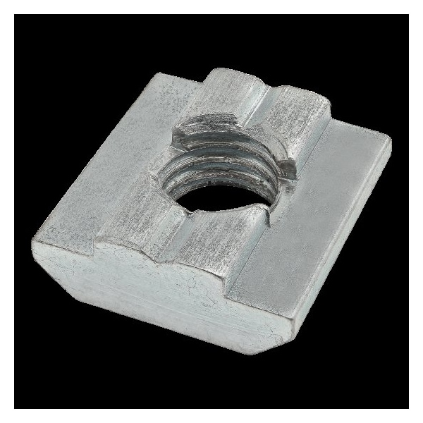 80/20 Slide In T-Nut, Steel, Zinc-Plated 13025 - main