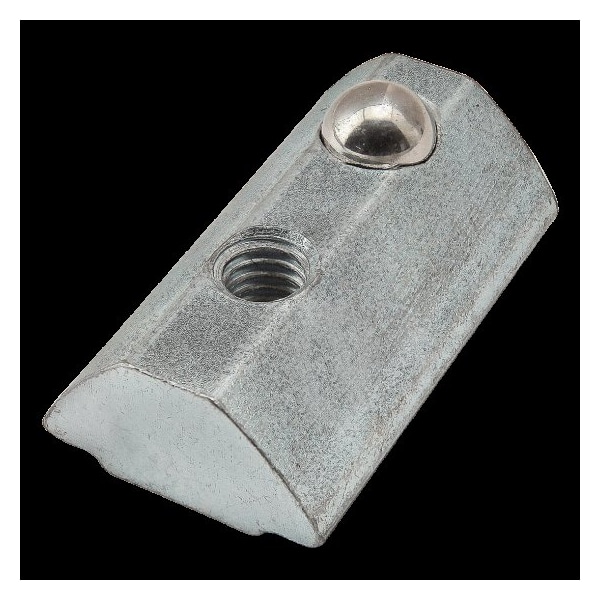 80/20 Roll-In T-Nut, Steel, Zinc-Plated 13027 - main