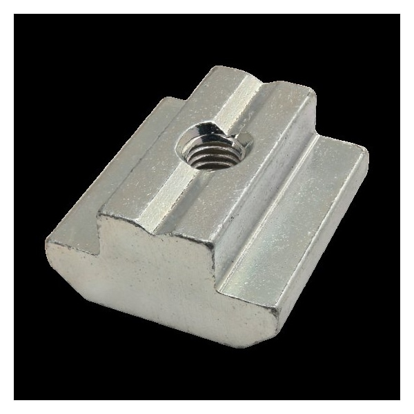 80/20 Slide In T-Nut, Steel, Zinc-Plated 13046 - main