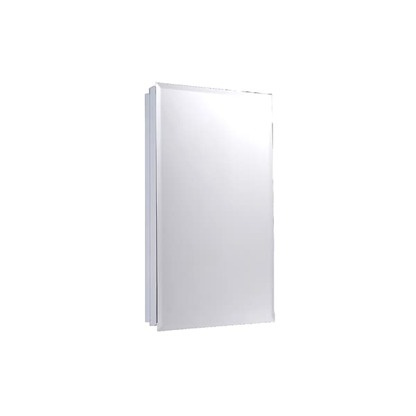 Ketcham 18" x 36" Euroline Partially Recessed Beveled Edge Medicine Cabinet 131BV-PR