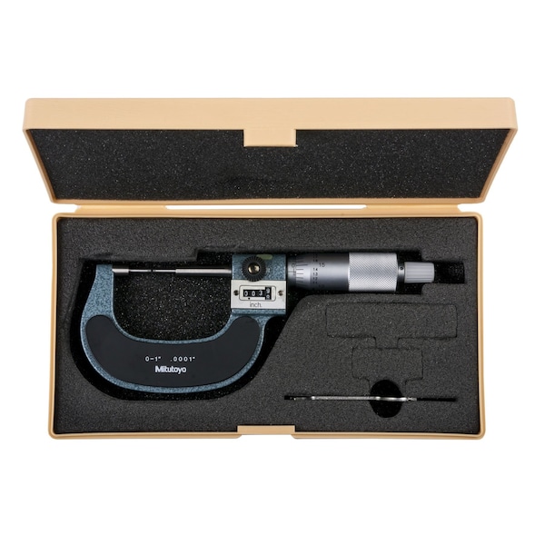 Mitutoyo 0 to 1/.0001" D. Spline Mic 131-166 - main