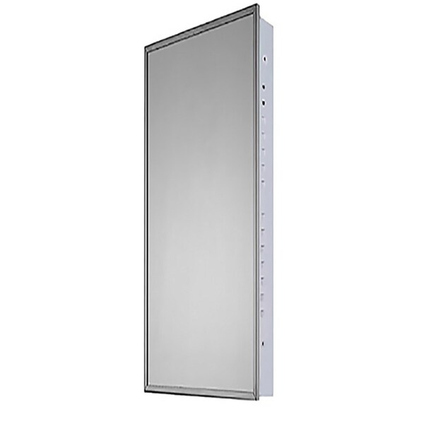 Ketcham 18" x 52" Euroline Flush Mounted SS Framed Medicine Cabinet 135