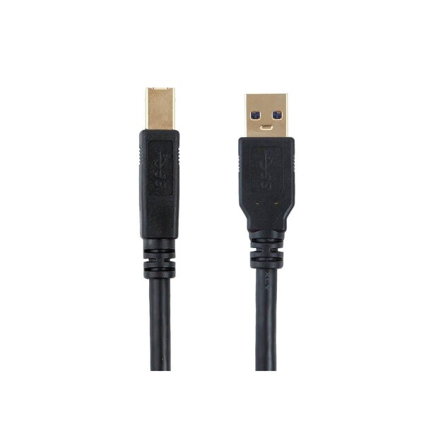 Monoprice Kabel 1,5 Ft (0,45 M) Weiß – Geflochtene Nylon-Ummantelung Mit Aluminium-Steckern