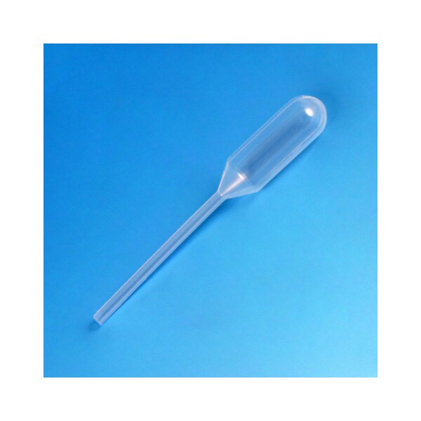 Globe Scientific Transfer Pipet, 1.2mL, 65mm, PK5000 138040 - main
