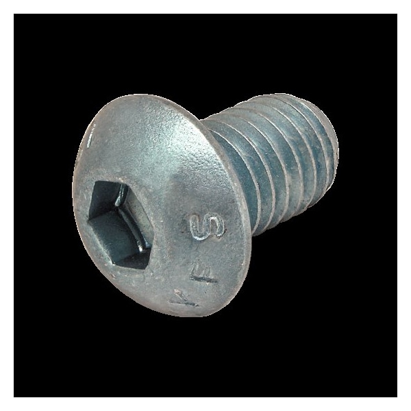 80/20 M8-1.25 Socket Head Cap Screw, Button, Blue Zinc Plated Steel, 12 mm Length 13-3940 - main