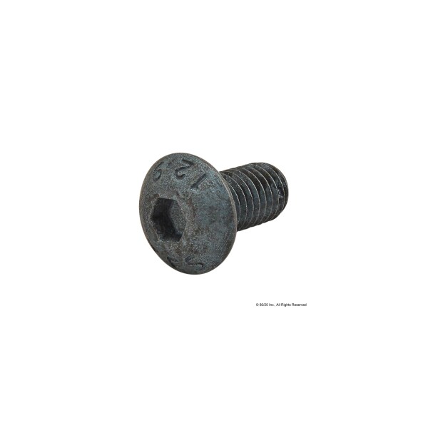 80/20 M5-0.80 Socket Head Cap Screw, Button-Head, Blue Zinc Plated Steel, 10 mm Length 13-5310 - main