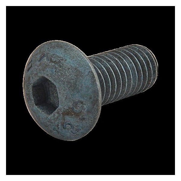 80/20 M5-0.80 Socket Head Cap Screw, Button, Blue Zinc Plated Steel, 12 mm Length 13-5312 - main