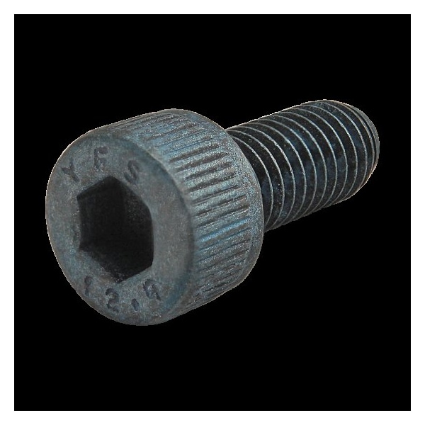 80/20 M5-0.80 Socket Head Cap Screw, Blue Zinc Plated Steel, 12 mm Length 13-5512 - main