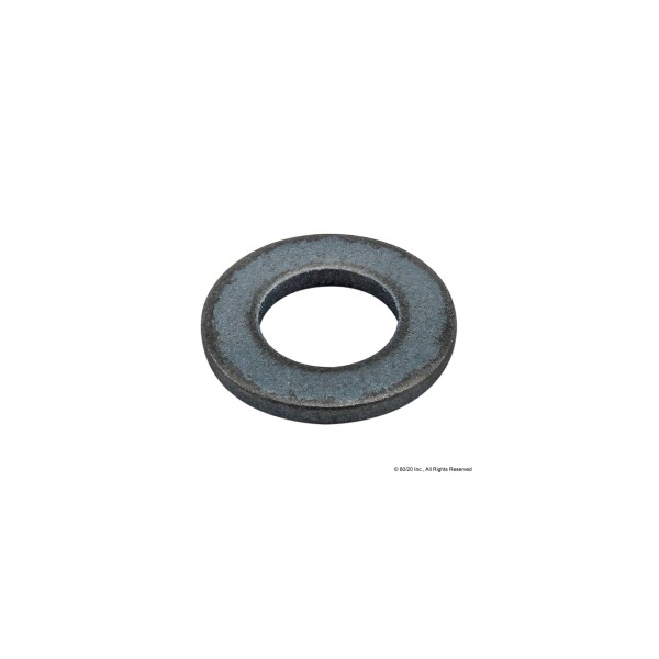 80/20 Flat Washer, For Screw Size M5 , Steel Zinc Plated Finish 13-6040 - main