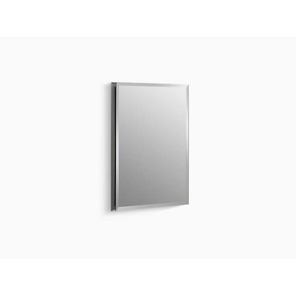 Kohler Aluminum SingleDoor Medicine With Mirrored Door, Beveled Edge 16"Wx20"H CB