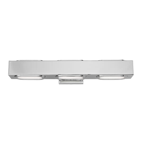 Livex Lighting Kimball LED Light Polished Chrome ADA Bath Vanity 14853-05 - main