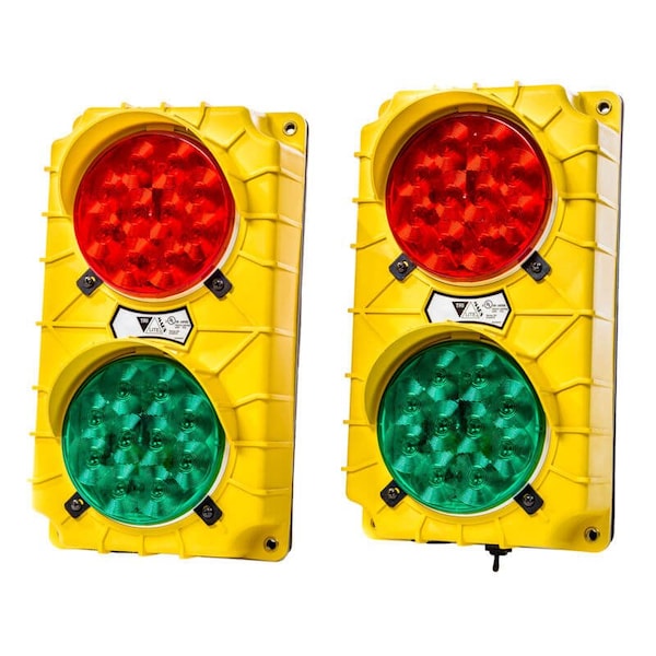 Ideal Warehouse Innovations LED Stop & Go Light Set 115V, SG30-115RG 60-5427 - main