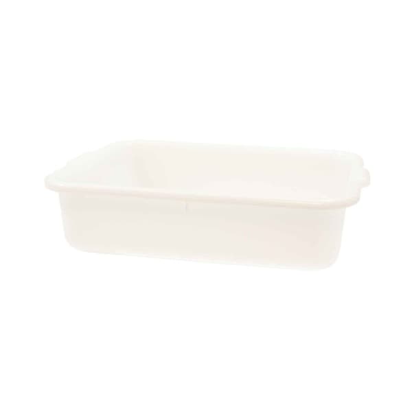Tablecraft Food Storage Box, Wht Hdpe, 21"X16"X5" 1529N - main