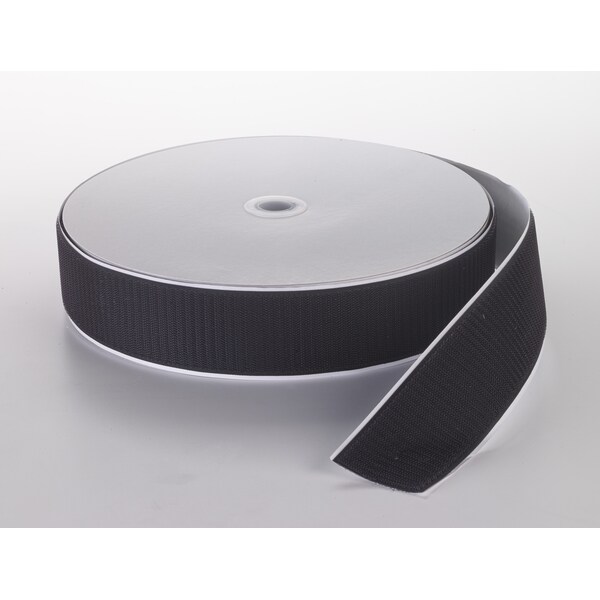 Mutual Industries Reclosable Fastener, 25 yds, 4" W, Black 152-91-4000 - main