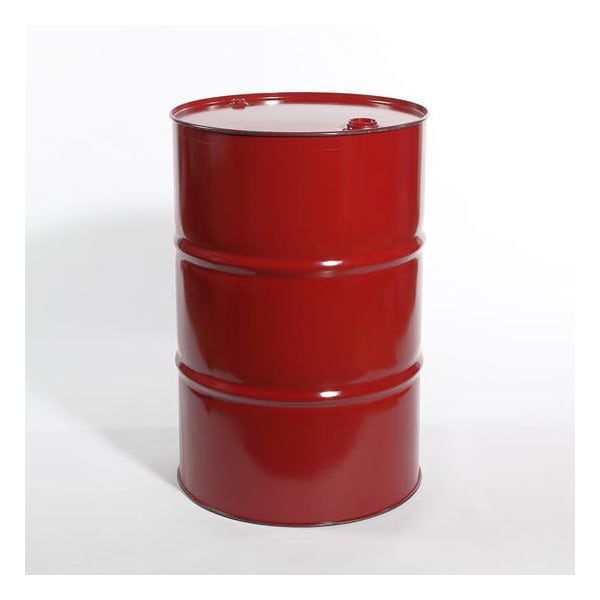 Pipeline Packaging Steel Drum, Fittings, TH, 55 gal., Red 031907900160 Zoro