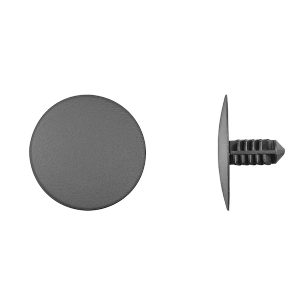 Disco Blk Hood Insulation Retainer 8.5mm Dia 16mm Stem L PK10 15696PK - main