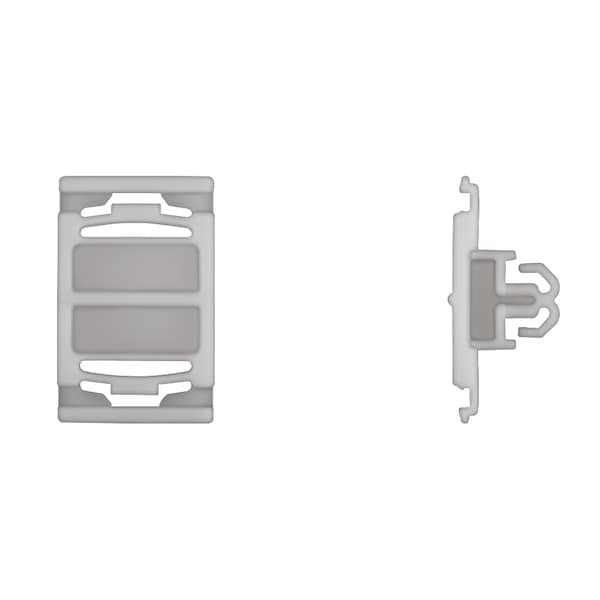 Disco Wht Nyln Door Panel Ret 22mm W 35mm OA L PK25 15735PK - main