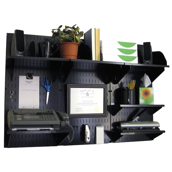 Wall Control Office Wall Organizer System Unit, BB 15IOFC300BB Zoro