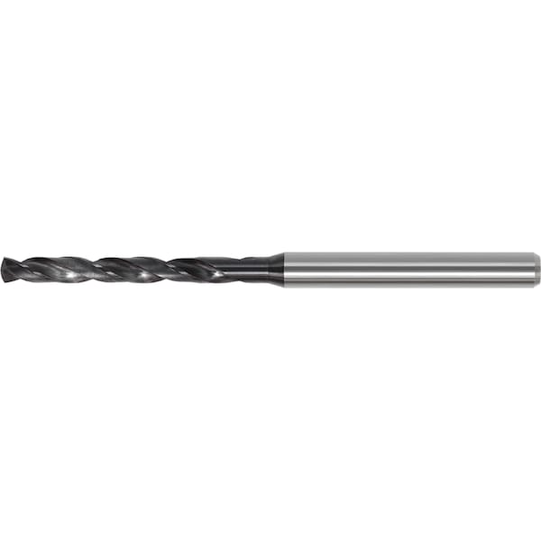 Kyocera High Performance Micro Drill, 15/64" Cutting Dia, 5xD, AlTiN Nano 160-2344AG1641