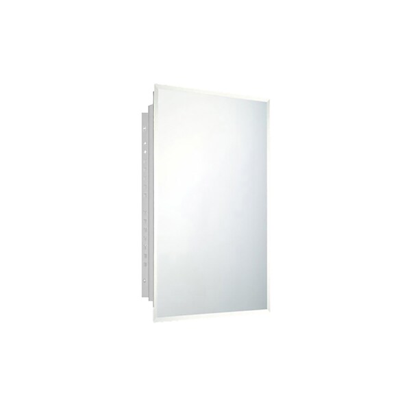 Ketcham 16" x 26" Residential Recessed Mounted Beveled Edge Medicine Cabinet 1626BV