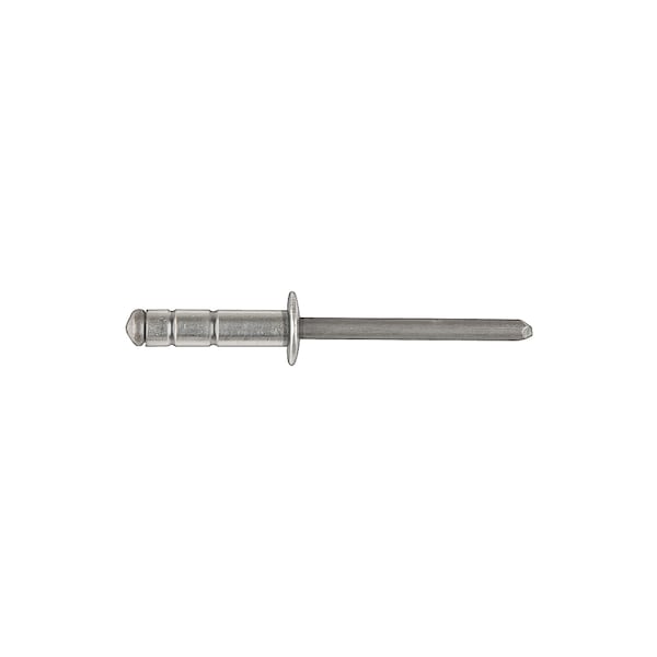 Disco Blind Rivet, Dome Head, 3/16 in Dia., 47/64 in L, Aluminum Body, 50 PK 17060PK - main