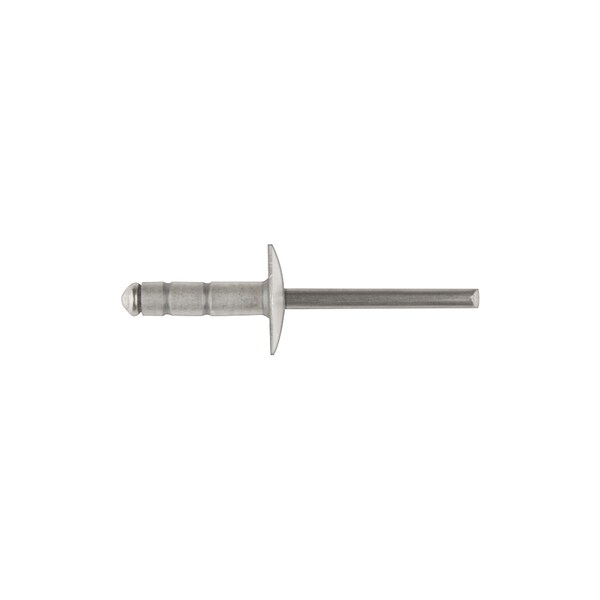 Disco Blind Rivet, Flanged Head, 3/16 in Dia., 47/64 in L, Aluminum Body, 50 PK 17061PK - main