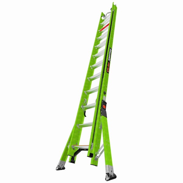 Little Giant Ladders 24 ft Fiberglass Extension Ladder, 375 lb Load Capacity 17224-186 - main