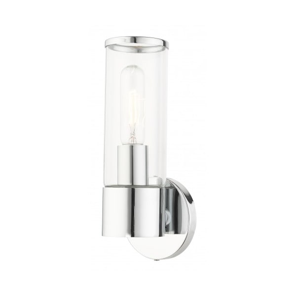Livex Lighting Polished Chrome ADA Single Sconce, 1 Ligh 17281-05 - main