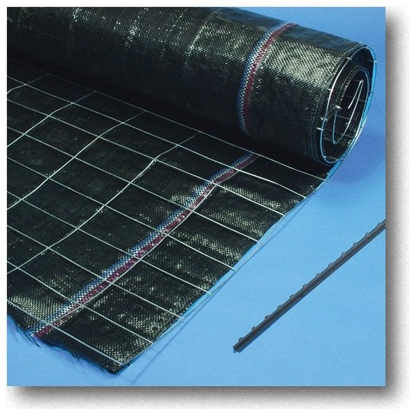 Mutual Industries 48 inX100 ft Blk Fabric 36 in 14 Ga Wire 4 inX 4 in Open 1776-14-48 - main