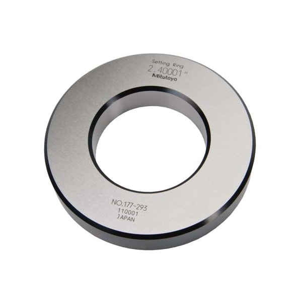Mitutoyo Ring Gage, 1.6" 177291 Zoro