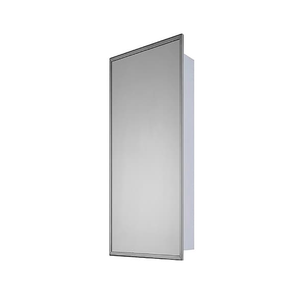 Ketcham 16" x 36" Deluxe Surface Mounted SS Framed Medicine Cabinet 177-SM