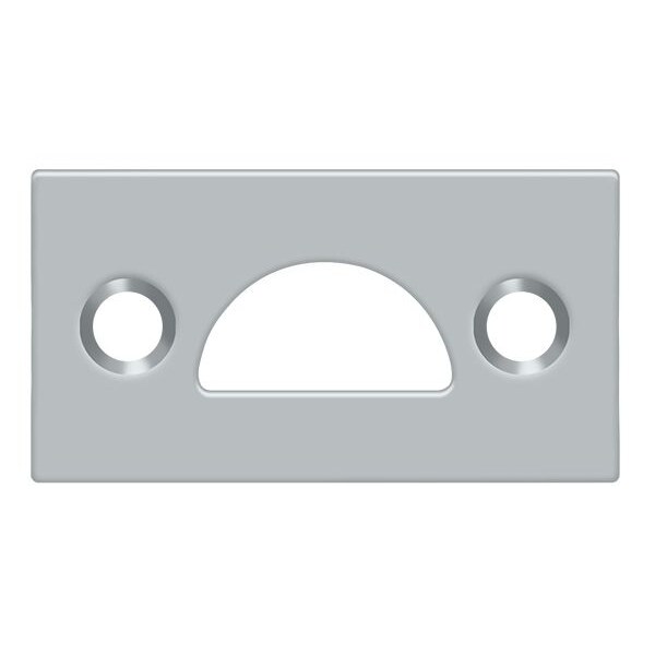 Deltana Mortise Strike, Solid Brass Satin Chrome 178MSTU26D - main