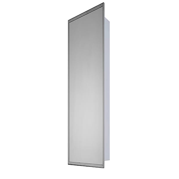 Ketcham 18" x 60" Deluxe Surface Mounted SS Framed Medicine Cabinet 180-SM