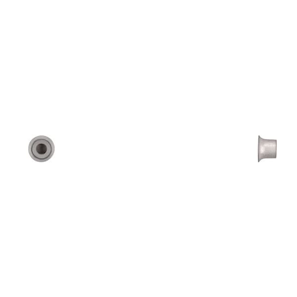 Disco Tubular Rivet, 5.3 mm Dia., 5 mm L, Steel Body, 100 PK 18126PK - main