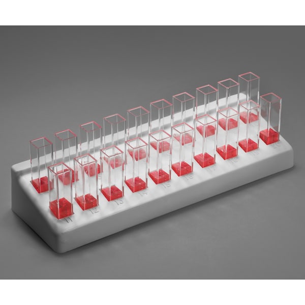 Bel-Art Bel-Art Spectro Cuvette Rack: For 10mm Cuvettes, 20 Places F18515-0000 - main