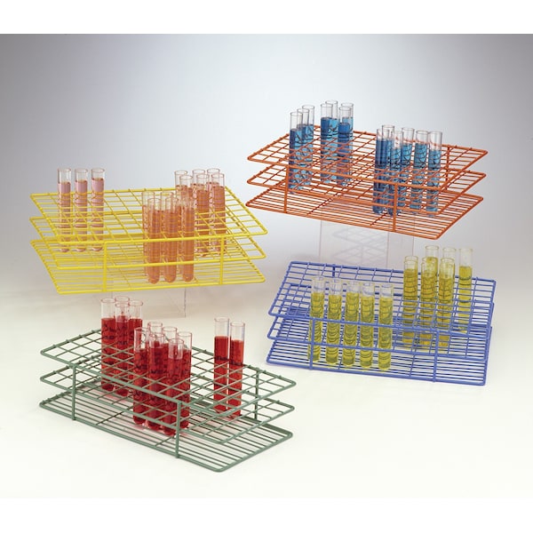 Bel-Art - Scienceware Poxygrid Wire Test Tube Rack, 22 - 25mm F18772-0003