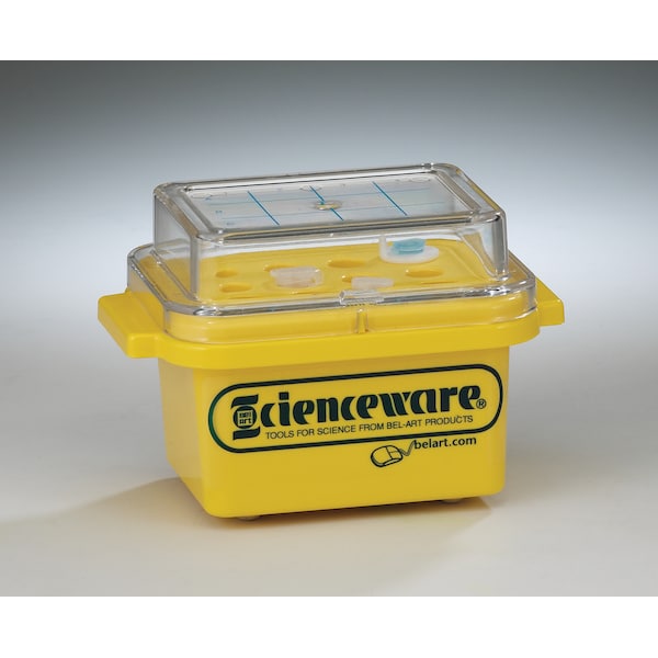 Bel-Art Cryo-Safe Mini Cooler: -15 Deg. C, 0.5, 1.5 or 2.0ml Tubes, 12 Places F18846-0020 - main