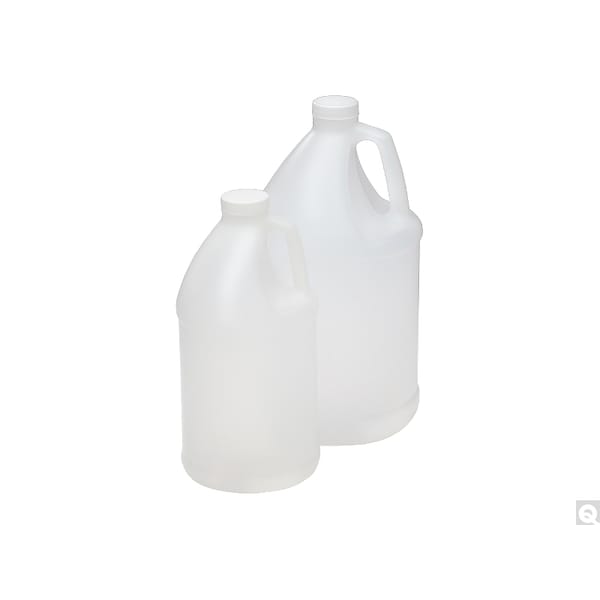 Qorpak Bottle Round Polyethylene 1gal PLC-03518