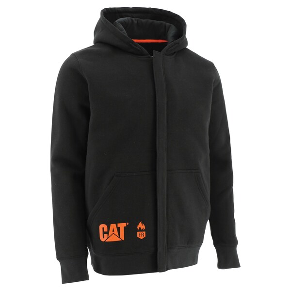 Cat Workwear FR Lightweight Full Zip Hoodie, M, Black 191014212916 Zoro