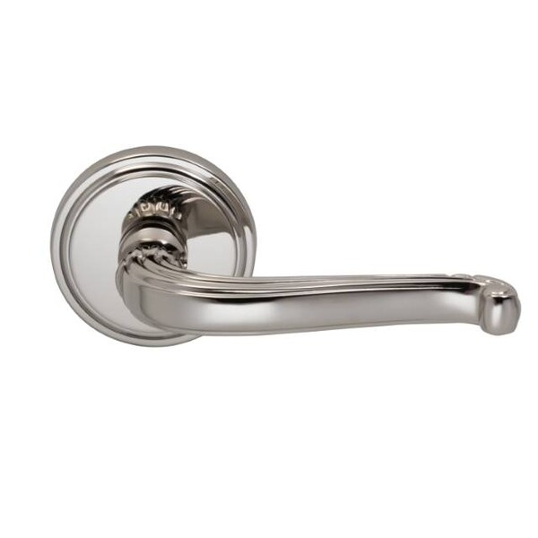 Omnia LVR 2-5/8" Rose Priv 2-3/8" BS Full Lip 1-3/4" Doors BR NKL 193 193/00BF.PR14