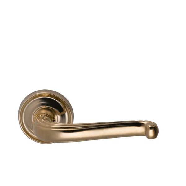Omnia LVR 2-3/16" Rose Pass 2-3/4" BS T 1-3/4" Doors ULQ Bright Brass 193 193/55C.PA3A