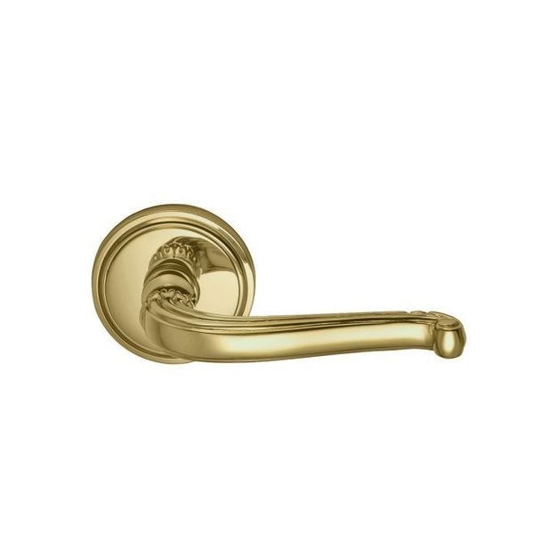 Omnia Rose Pass 2-3/4" BS T 1-3/8" Doors Bright Brass 193 Lever 2-5/8" 193/00A.PA1