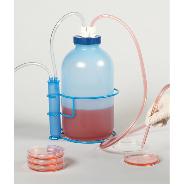 Bel-Art Bel-Art Vacuum Aspirator Bottle: 1.0 Gal, Plastic F19917-0002 - main