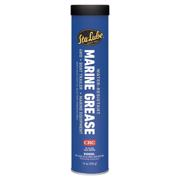 Sta-Lube Wheel Bearing Grease, 14 oz, Cartridge, Blue SL3120 - main