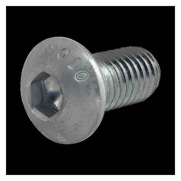 80/20 M8-1.25 Socket Head Cap Screw, Button, Zinc Plated Steel, 90 mm Length 19-8316 - main