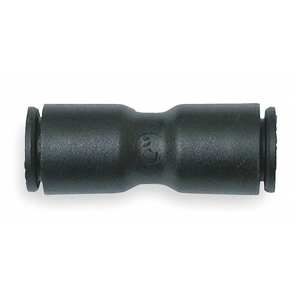 Legris Union For 1/4 in x 1/4in Tube OD, Nylon, PushtoConnect x Push